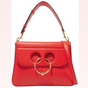 J.W.Anderson Pierce Medium Leather Shoulder Bag